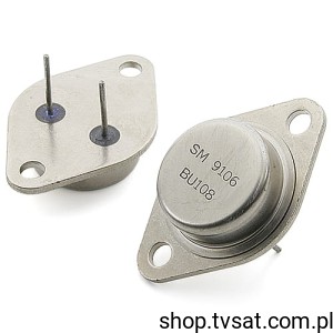 [2szt] BU108 Transistor Si NPN 750V 5A 12,5W TO3 SML