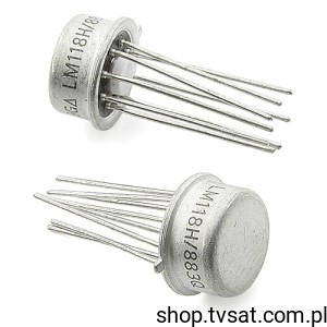 [2pcs] LM118H/883Q OP Amplifier High Speed TO99-8 NSC