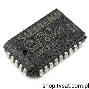 [20pcs] PEB2260N-2V3.0 Dual Codec Filter SMD-PLCC28-1 SIEMENS