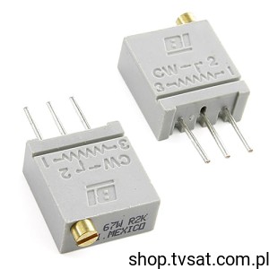 [4pcs] T6YB471KT20 PM84B Potentiomet 470 Ohm 14-Turn THT VISHAY