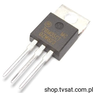 [50szt] MC78M05CT 5V 0.5A Voltage Regulators TO220 MOTOROLA