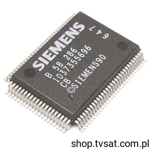 [2pcs] SAB83C166W-5M-T MCU 16-Bit SMD-MQFP100 SIEMENS