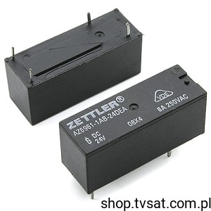 [2pcs] AZ6961-1AB-24DEA Relay 24VDC 8A THT ZETTLER