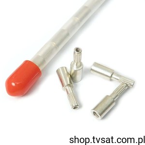 [900szt] 1110-2778 M2.5x4x7 Metal Fastening to Plate Rivet ROUND TEXTRON