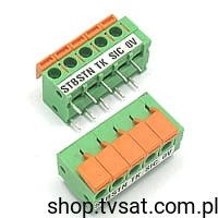 [4szt] FFKDS/H-5.08 Snap Connector 5 Pin PCB to Wire THT PHOENIX