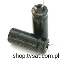 [50szt] LY220uF-35V 220uF 35V Electrolytic THT GLUXON