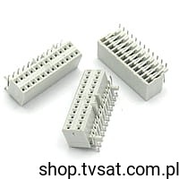 [10szt] 525.005.035.024.050 Socket 2 x 12 Pin SMD ODUSTECK
