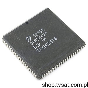 [10szt] DP8344V MCU to IBM  8-Bit Protocol SMD-PLCC84 NSC