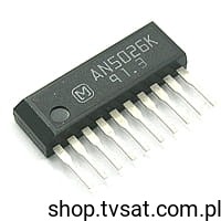 [20szt] AN5026K Remote control IC SIP10 MATSUSHITA