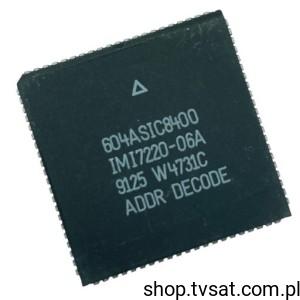 [3szt] IMI7220-06A 604ASIC8400 Video Control SMD-PLCC84 INTMIC
