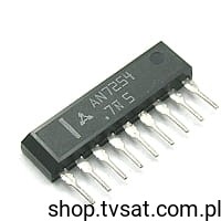 [5szt] AN7254 FM Front-End Circuit for Car Radio SIP9 MATSUSHITA BULK