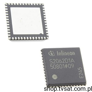 [20pcs] S2062D1A Telecom OEM ICs SMD-QFN52 INFINEON