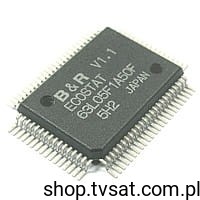 [50pcs] 63L05F1A50F ASIC ICs MCU to ECOSTAT SMD-QFP80 B&R 