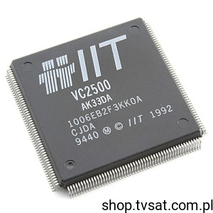 [10pcs] VC2500AK33DA ASIC MCU 33MHz SMD-TQFP IIT