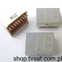 [20szt] MAN6950 LED 7-SEGMENT Orange THT IIIVTHREE