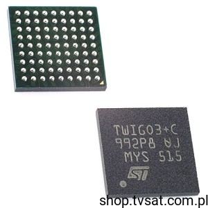 [20pcs] TS05CZPT TWIG03+C ASIC OEM ICs SMD-BGA81 STM