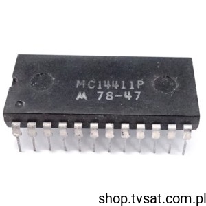 [3pcs] MC14411P Clock Generat 1.843MHz CMOS DIP24 MOTOROLA BULK