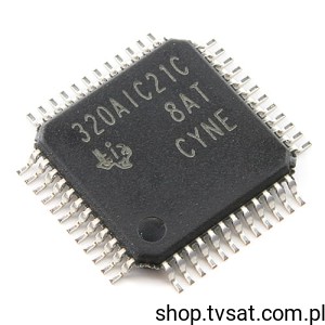 [10szt] TLV320AIC21CPFBR Dual Protocol Codec SMD-PQFP48 TI 