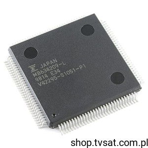 [20pcs] MB634209PF-G-LBND ASIC ARRAY ICs SMD-QFP120 FUJITSU