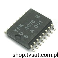 [50szt] U4076B-FL Bell Gong 3-Ton ICs SMD-SO16L TFK BULK