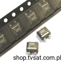 [5pcs] S80 110V 0.8A Diode Bridges SMD-MINI-BRIDGE DIOTEC