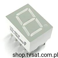 [3szt] LTS4801P LED Red 7-SEGMENT THT LITEON