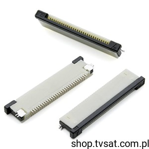 [20szt] 30FLZ-RSM2-TB Socket 30 Pin toTape R=0.5mm SMD JST