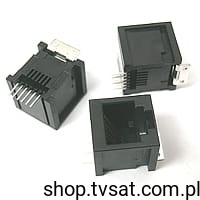[20pcs] 98432-111LF Socket RJ-11 SMD FCICONN