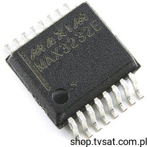 [3szt] MAX3232EUE+ RS232 Transc. 235 kbps SMD-SSOP16 MAXIM