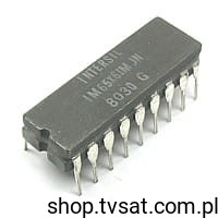 [2szt] IM65X61MJN CMOS SRAM Memory 1K DIP18C INTERSIL