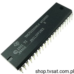 [5szt] TMS70C02ANLR 8-bit Microcontrollers - MCU DIP40 TI  USED