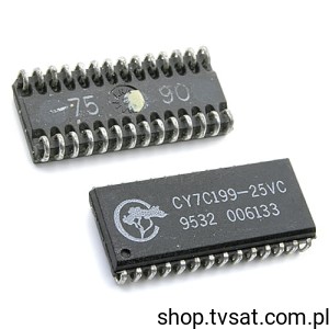[20szt] CY7C199-25VC Static RAM 256KBit SMD-SOJ28 CYPPRESS USED
