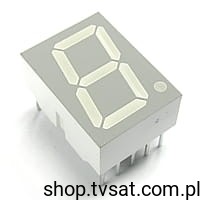 [4szt] HDSP-5503 LED RED 7-SEGMENT THT HP 