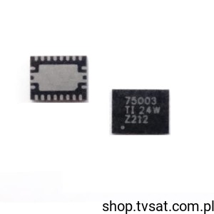 [10pcs] TPS75003RHL Power Management LDO SMD-QFN20 TI  BULK