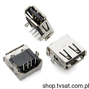 [40szt] 87520-3012ALF Connect USB Type 2.0 REC THT FCICONN