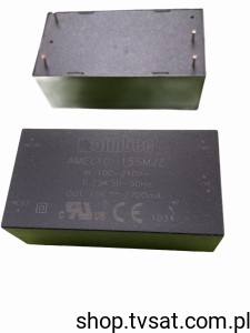 [1szt] AMEL10-15SMJZ AC-DC Up240V to 15V 0.7A THT MEANWELL BULK
