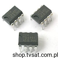 [50szt] TD4951 Correction E-W to TV DIP8 TFK
