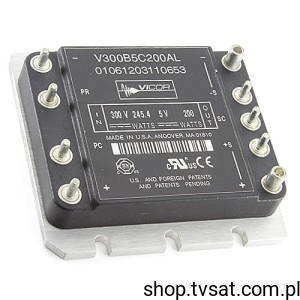 [1pc] V300B5C200AL DC-DC Vin-300V Out-5V 200W MODULE VICOR