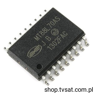 [20pcs] MT88L70AS DTMF Receiver 3 Volt SMD-SO18 ZARLINK