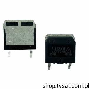 [8pcs] IXKT70N60C5 P-FET 600V 68A SMD-TO268 IXYS BULK