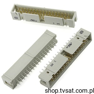 [5szt] 09185346324 Connector 2 x 17 Pin Header THT HARTING