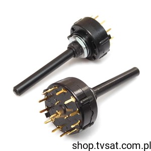 [2pcs] CK2450 Rotary Switch Vertical 6 Position THT LORLIN