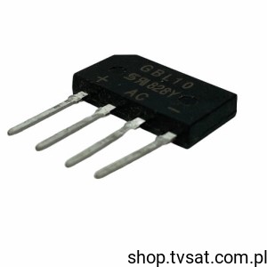 [20pcs] GBL10 Bridge Rectifier 1000V 4A SIL4 GENESIS