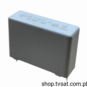 [10szt] BFC233920684 MKP 339 X2 680nF 310VAC 20% R22.5 VISHAY