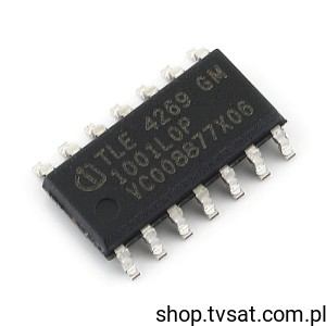 [10pcs] TLE4269GM 5V 0.15A Regulator & Reset SMD-SO14 INFINEON