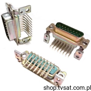 [3szt] DBM9W4P500N Conn D-Sub Pin 4Power 5Signal THT FCICONN