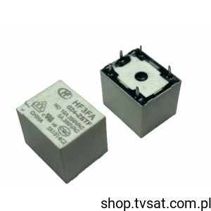 [20szt] HF3FA-024-ZSTF Relay 24V 5A SPDT 1.6 kOhm THT HONGFA