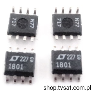 [4szt] LT1801CS8-PBF OP Amp. Dual High Speed R-R SMD-SO8 LT 