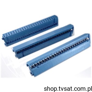 [2szt] 2-1658526-2 609-5001M Headers-Wire Housings 2X25Pin BLOCK T&B