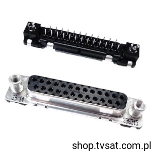 [2szt] 3-338315-2 Socket D-SUB DB25 to PCB THT TE-CONN